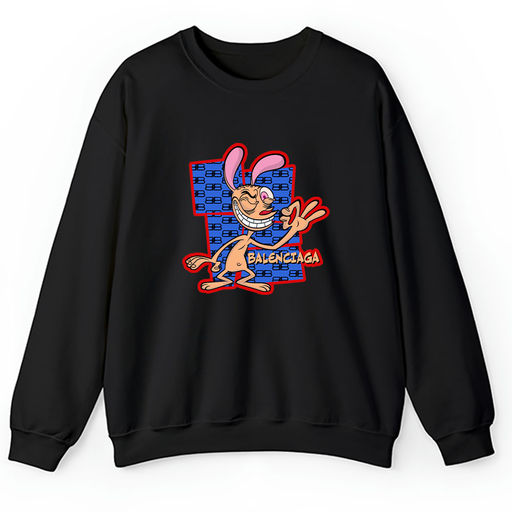 The Ren Stimpy Show Balenciaga Unisex Sweatshirt BTN7428