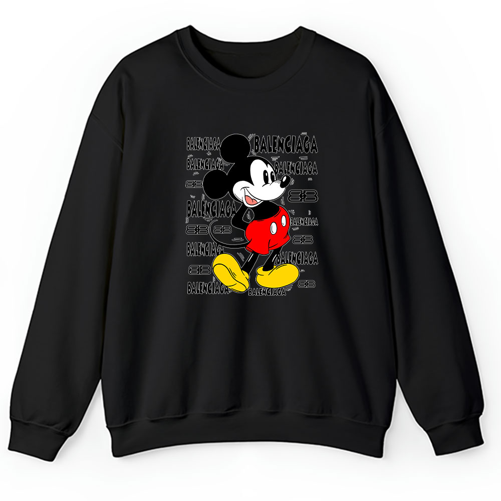 Mickey Mouse Balenciaga Unisex Sweatshirt BTN7065