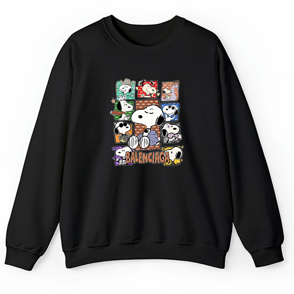 Snoopy Balenciaga Unisex Sweatshirt BTN7116