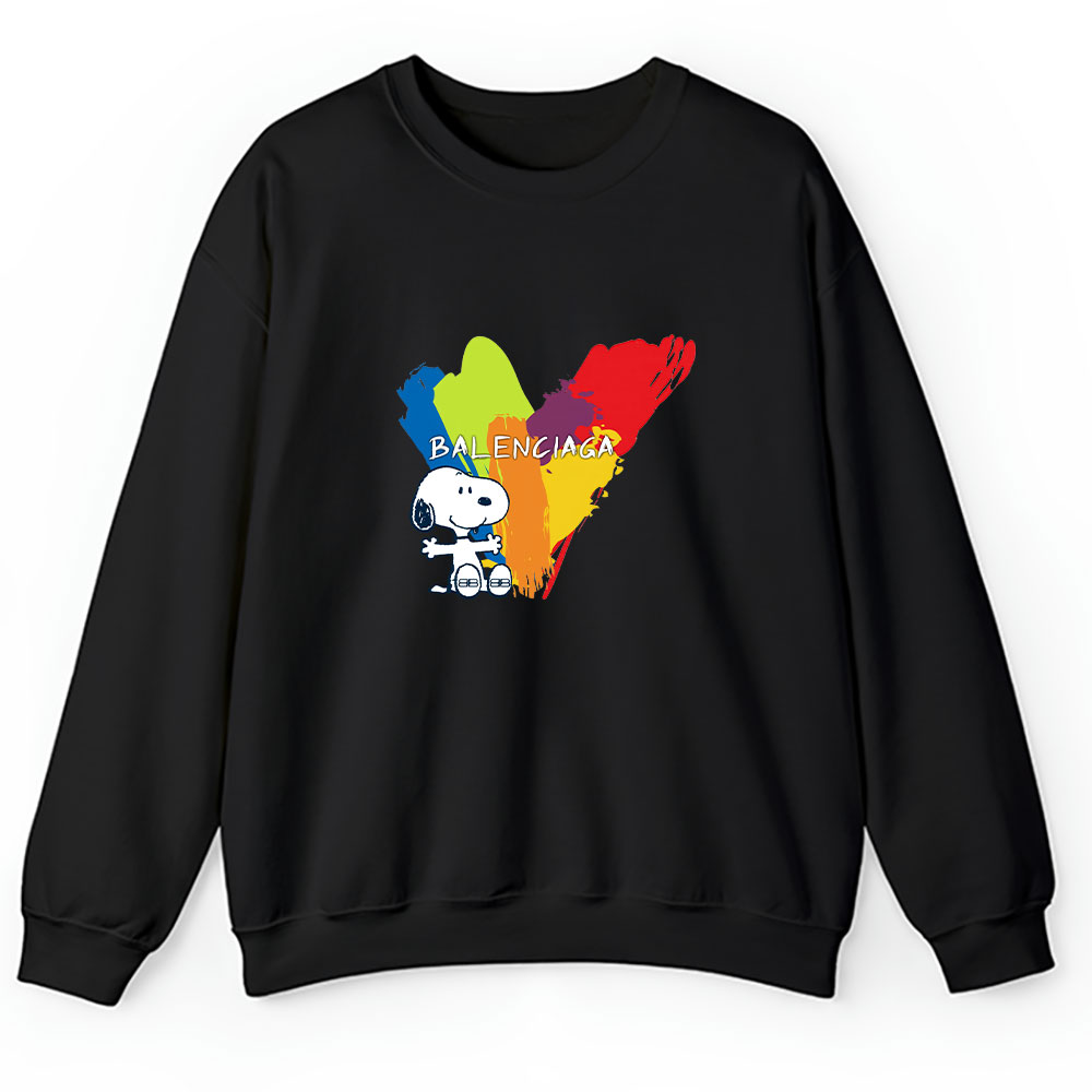 Snoopy Balenciaga Unisex Sweatshirt BTN7112