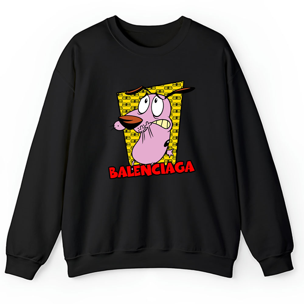 Courage The Cowardly Dog Balenciaga Unisex Sweatshirt BTN7006