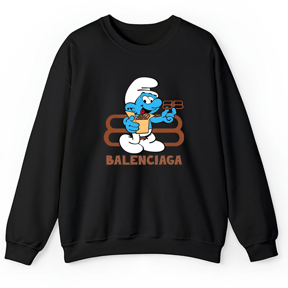 The Smurfs Balenciaga Unisex Sweatshirt BTN7446