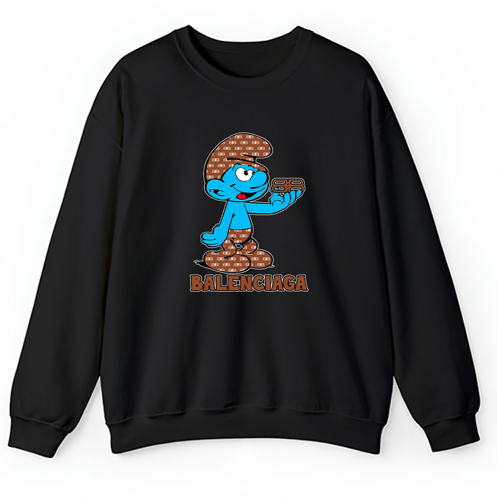 The Smurfs Balenciaga Unisex Sweatshirt BTN7453