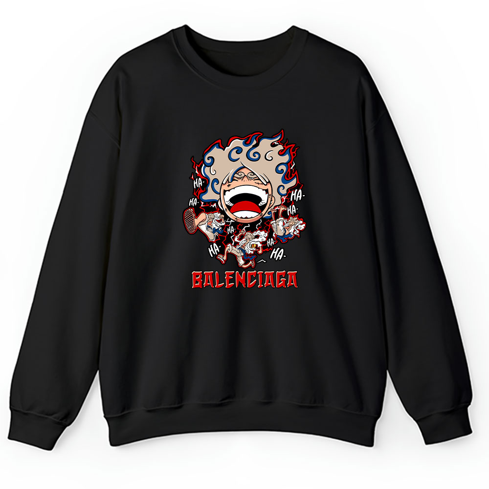 Monkey D Luffy One Piece Balenciaga Brand Unisex Sweatshirt BTN6560