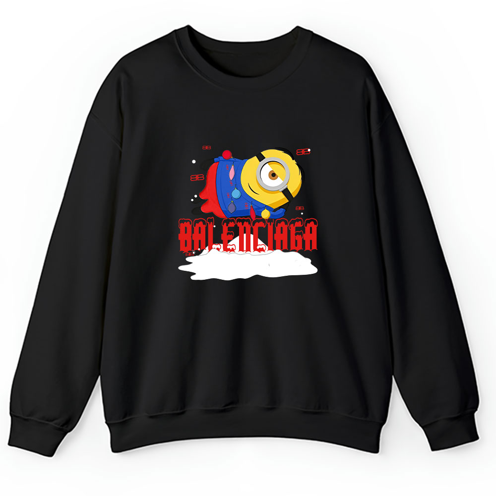 Minions Despicable Me Christmas Balenciaga Brand Unisex Sweatshirt BTN6319
