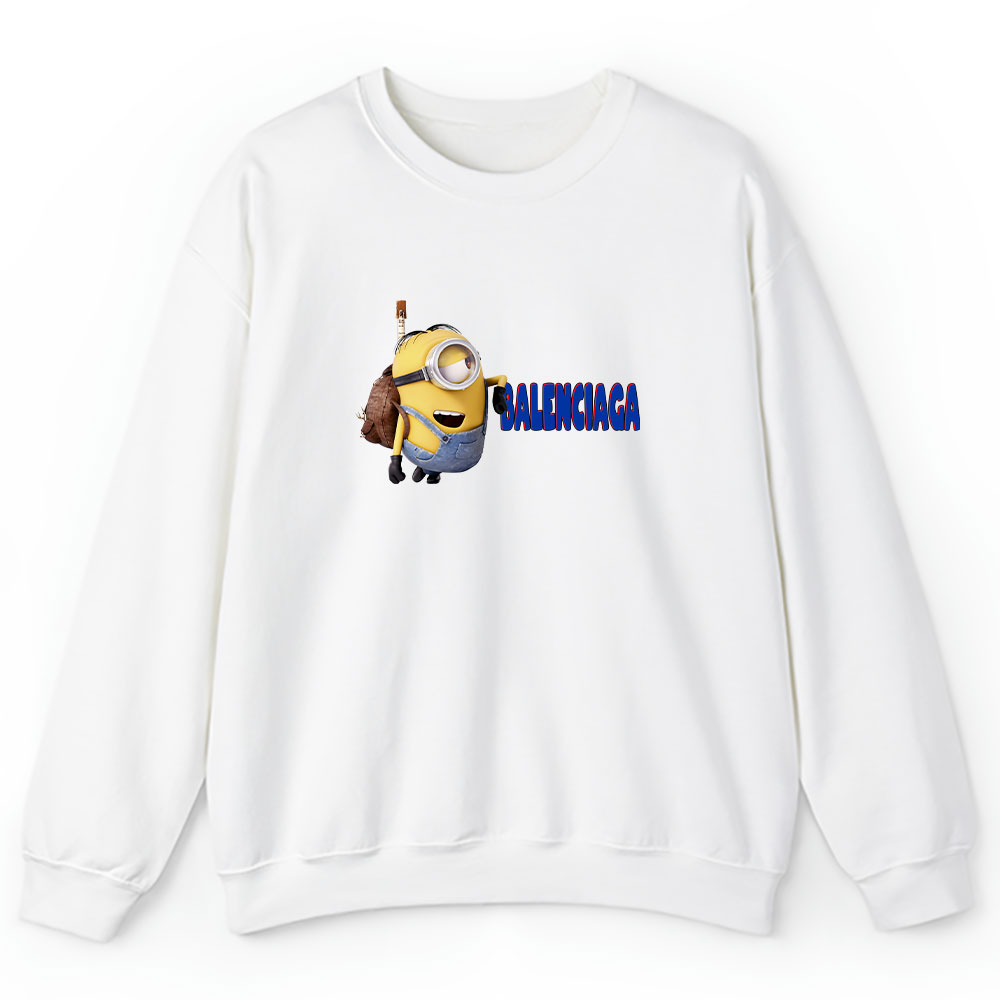 Minions Despicable Me Balenciaga Brand Unisex Sweatshirt BTN6315