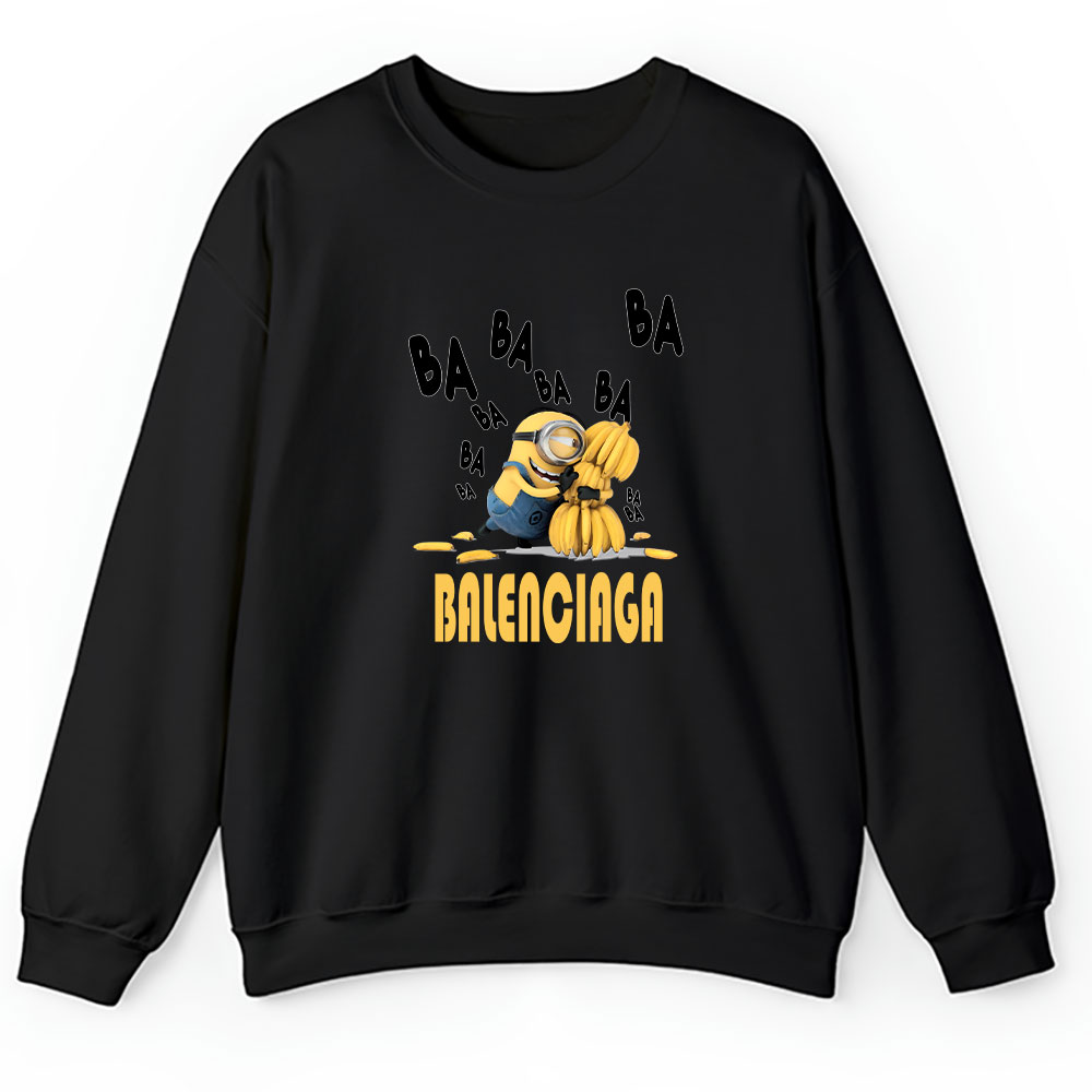 Minions Despicable Me Balenciaga Brand Unisex Sweatshirt BTN6309