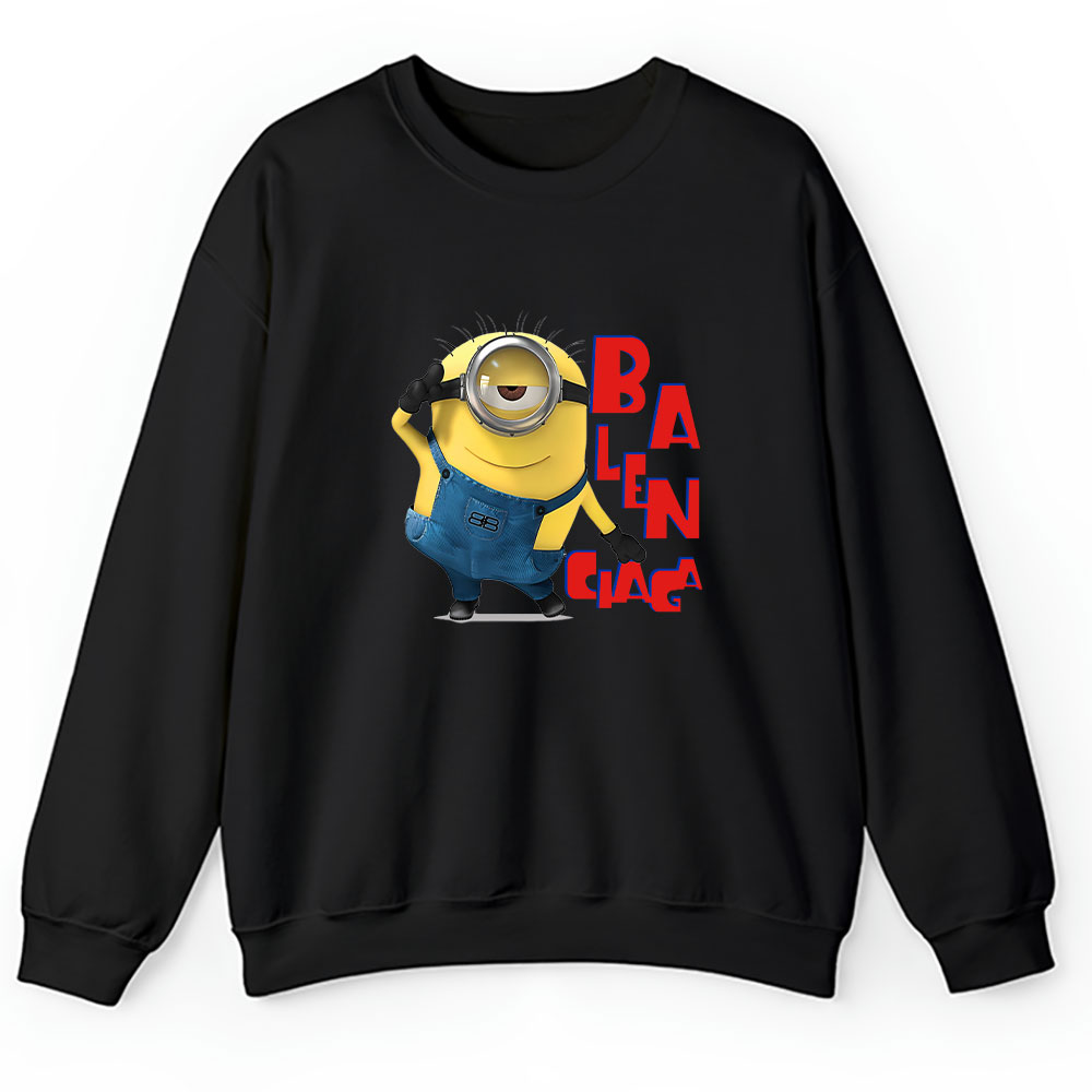 Minions Despicable Me Balenciaga Brand Unisex Sweatshirt BTN6306