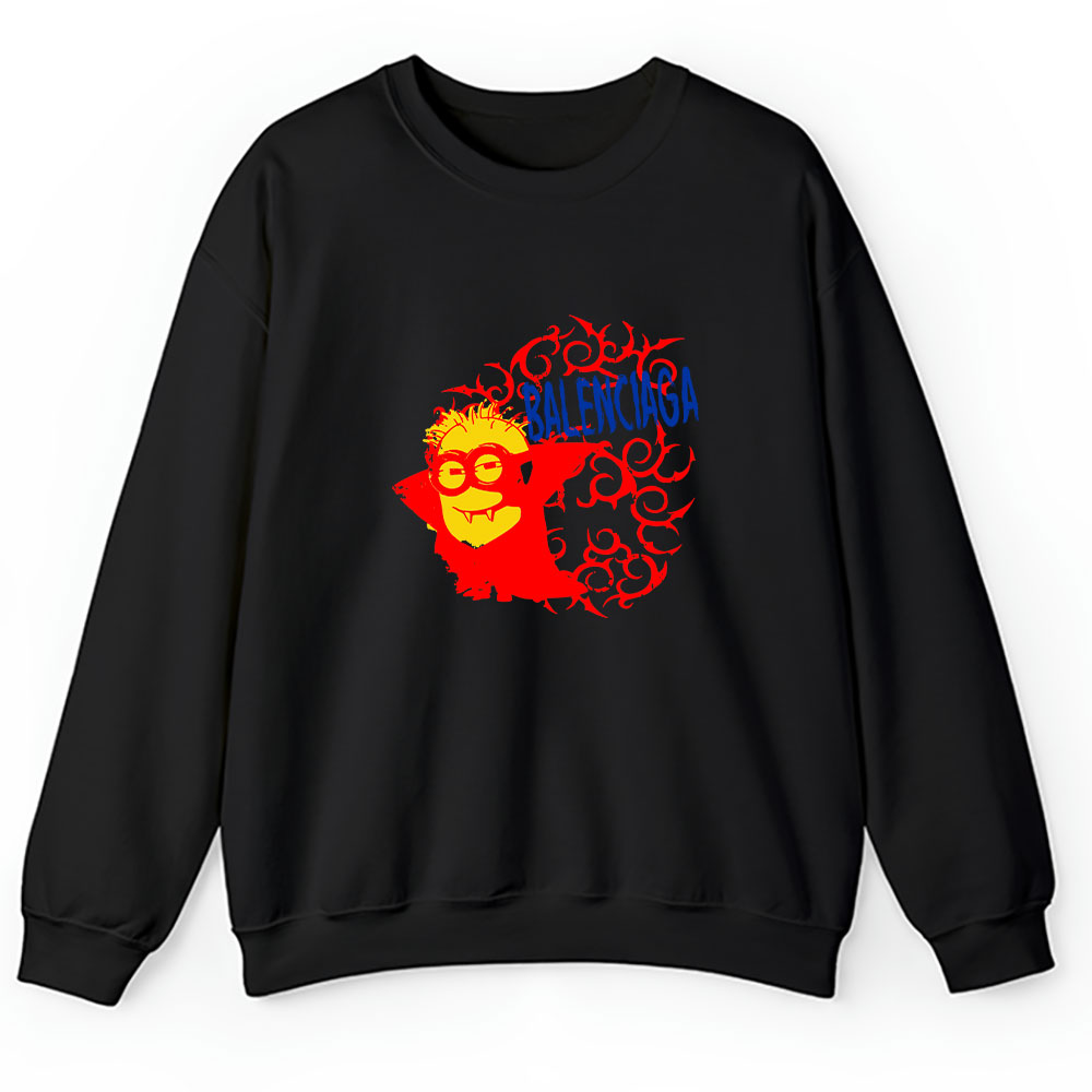 Minions Despicable Me Balenciaga Brand Unisex Sweatshirt BTN6311