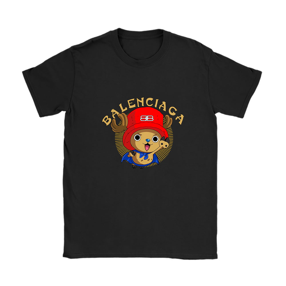 Chopperman Tony Tony Chopper One Piece Balenciaga Brand Unisex T-Shirt Cotton Tee BN6264
