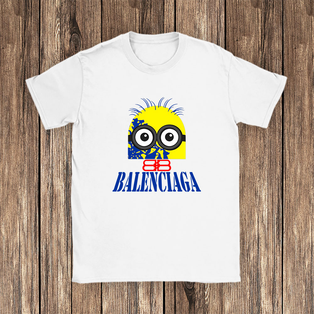 Minions Despicable Me Balenciaga Brand Unisex T-Shirt Cotton Tee BN6304