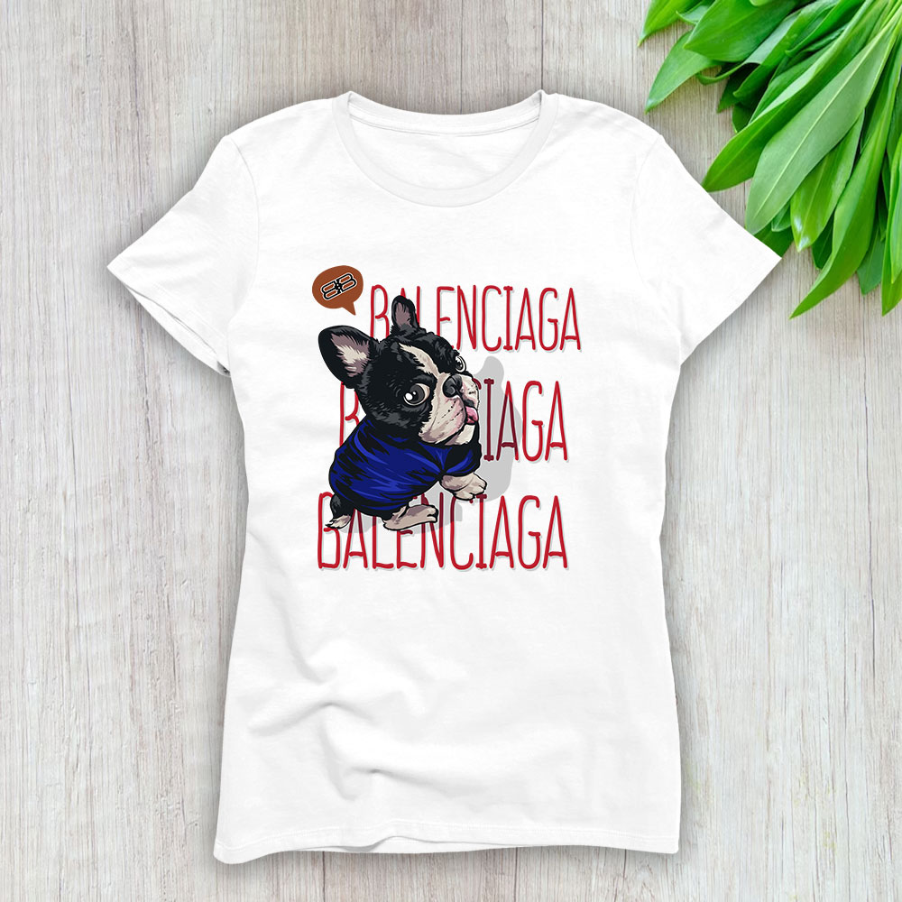 Cartoon Dog Balenciaga Brand Lady T-Shirt Women TLT3917