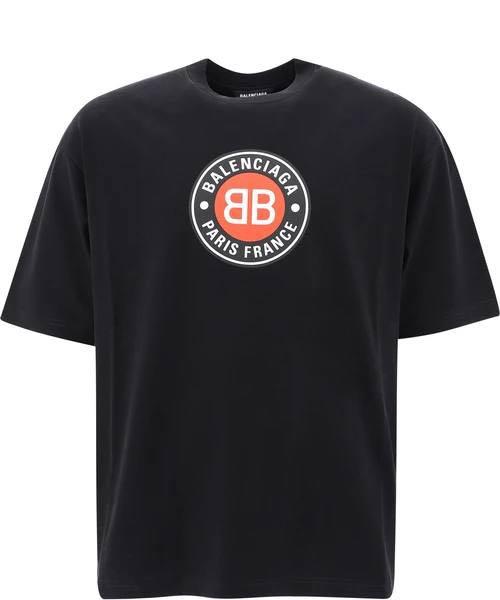Balenciaga Slim Fit Black Tee Unisex T-Shirt FTS512