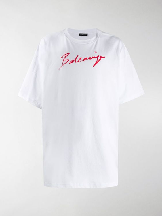 Balenciaga Logo Print Tee Unisex T-Shirt FTS489