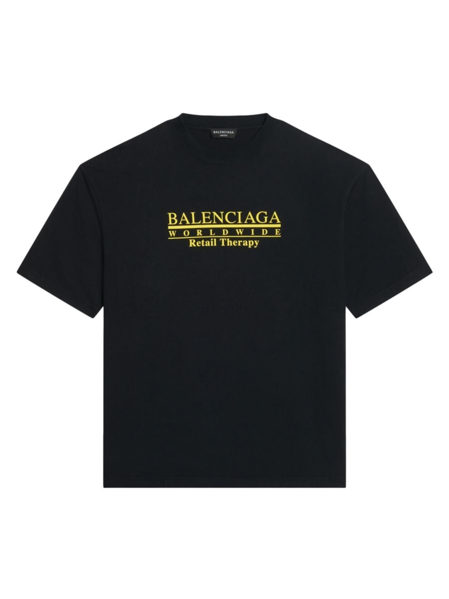Balenciaga Retail Therapy Medium Fit Tee Unisex T-Shirt FTS481