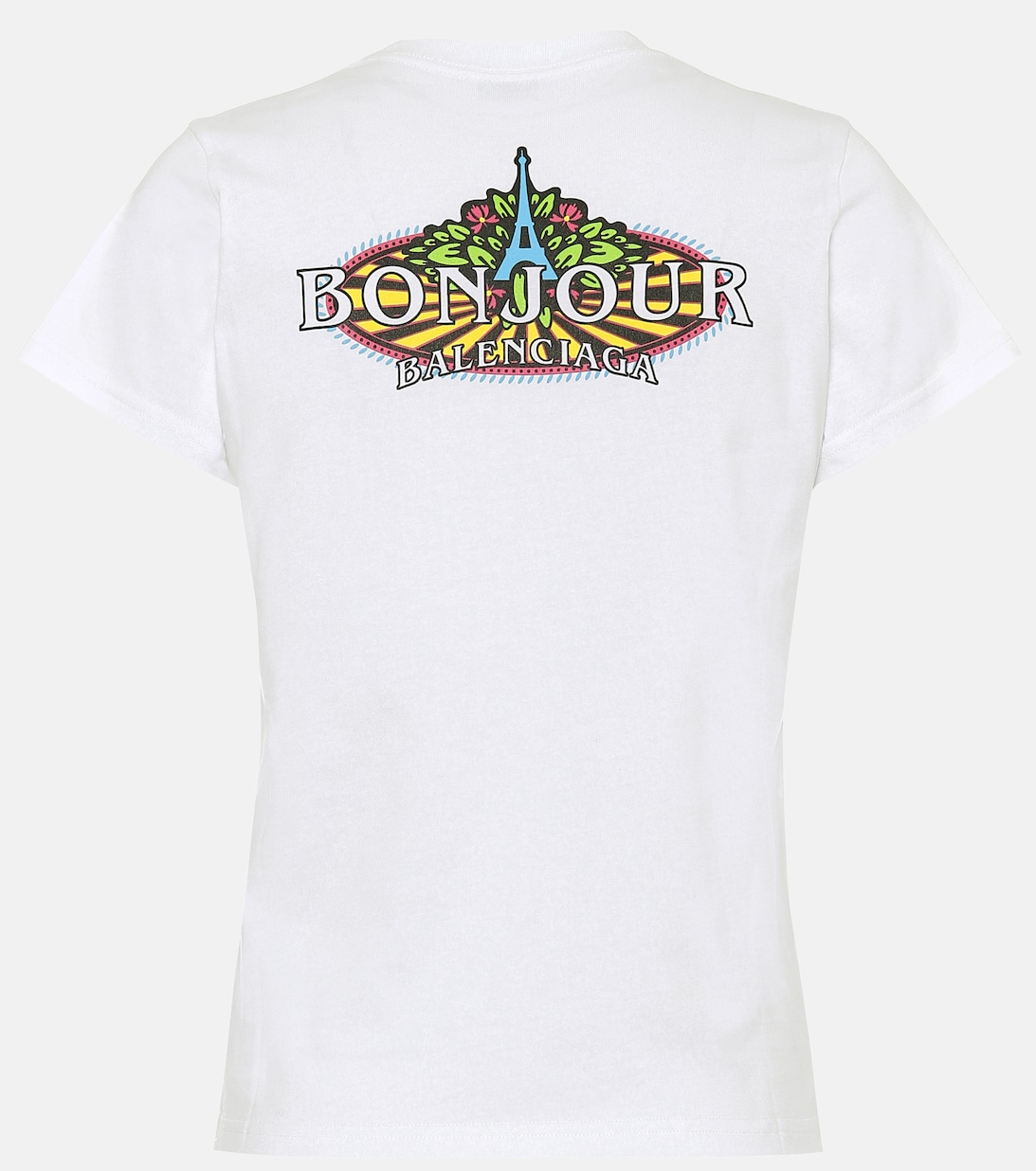 Bonjour Balenciaga Cotton Tee Unisex T-Shirt FTS483