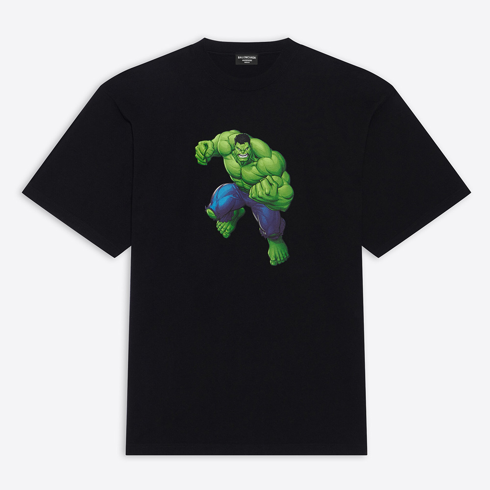 Women Hulk 2021Marvel Medium Fit Balenciaga Tee Unisex T-Shirt FTS508