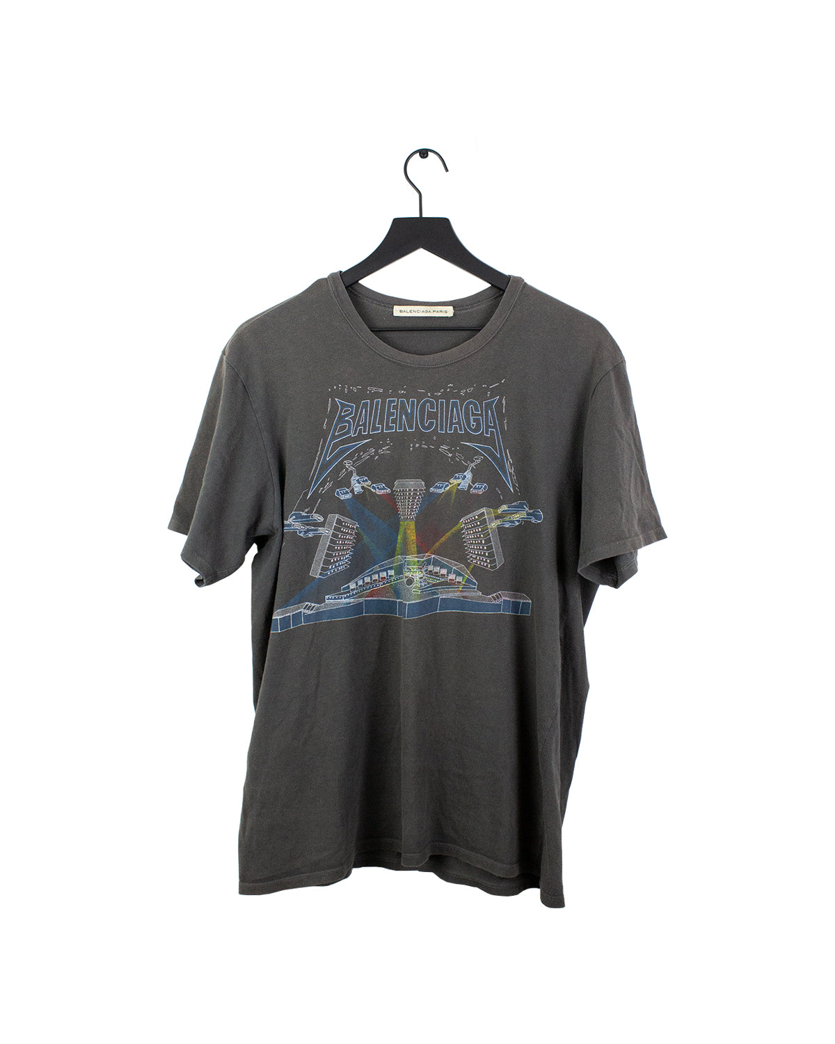 Gray Tee Unisex T-Shirt Of Balenciaga FTS503