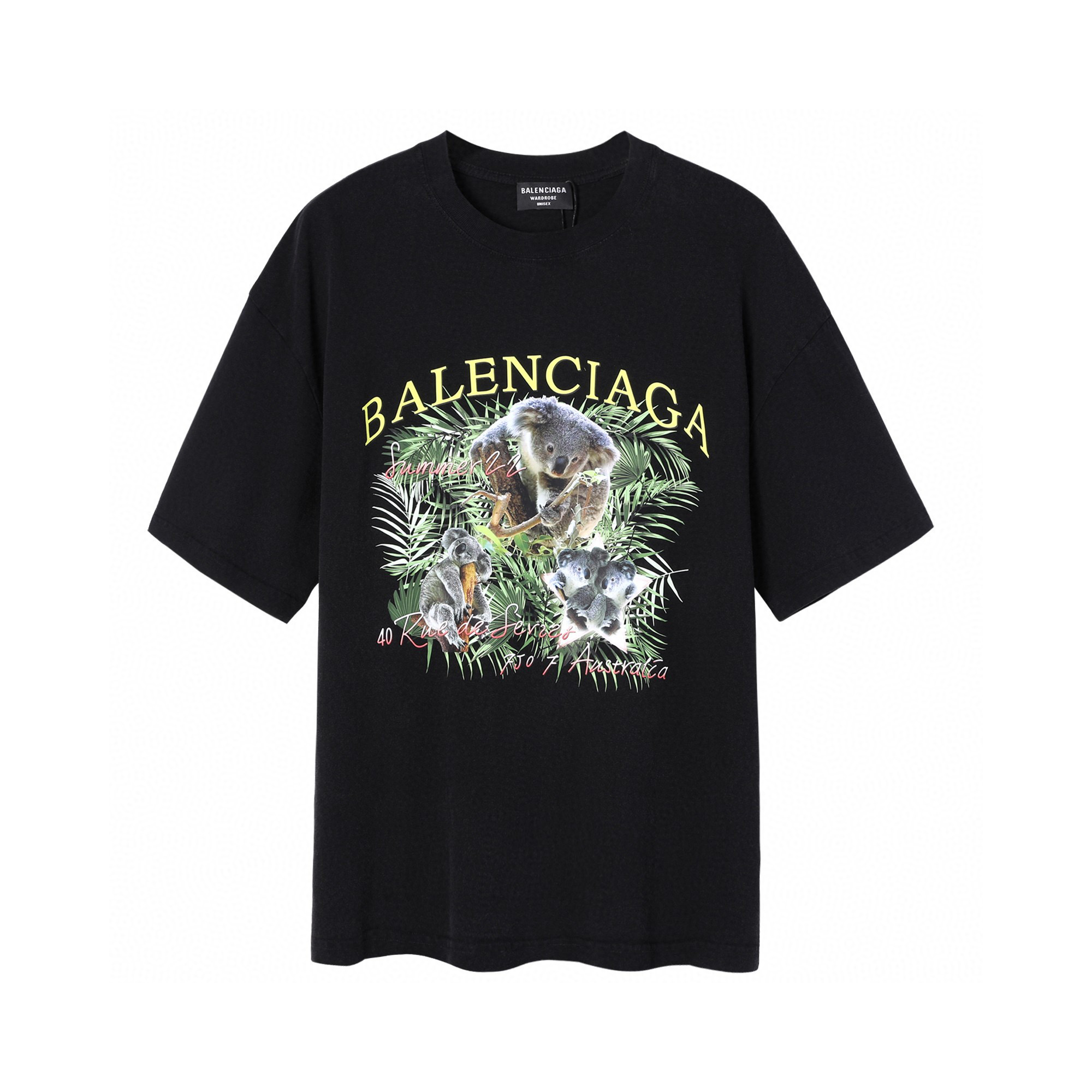 Balenciaga Logo Tee Unisex T-Shirt FTS504