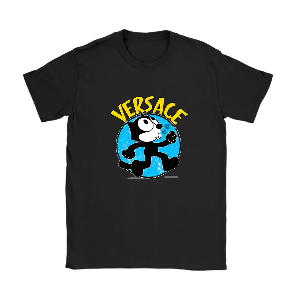 Felix The Cat Versace Unisex T-Shirt Cotton Tee BN8178