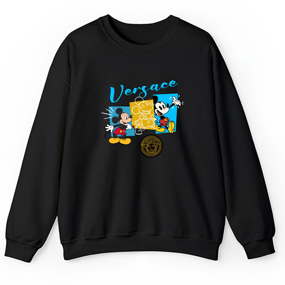 Mickey Mouse Versace Unisex Sweatshirt BTN7616