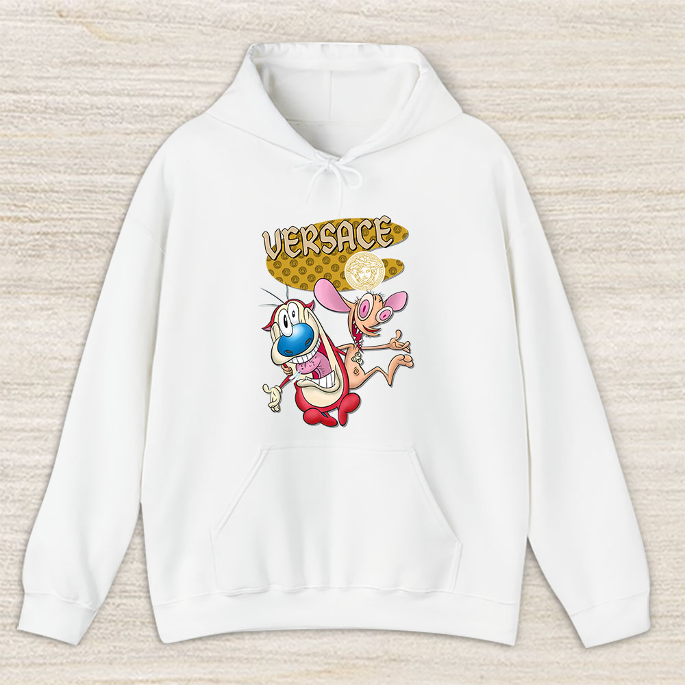 The Ren Stimpy Show Versace Unisex Hoodie TAH7442