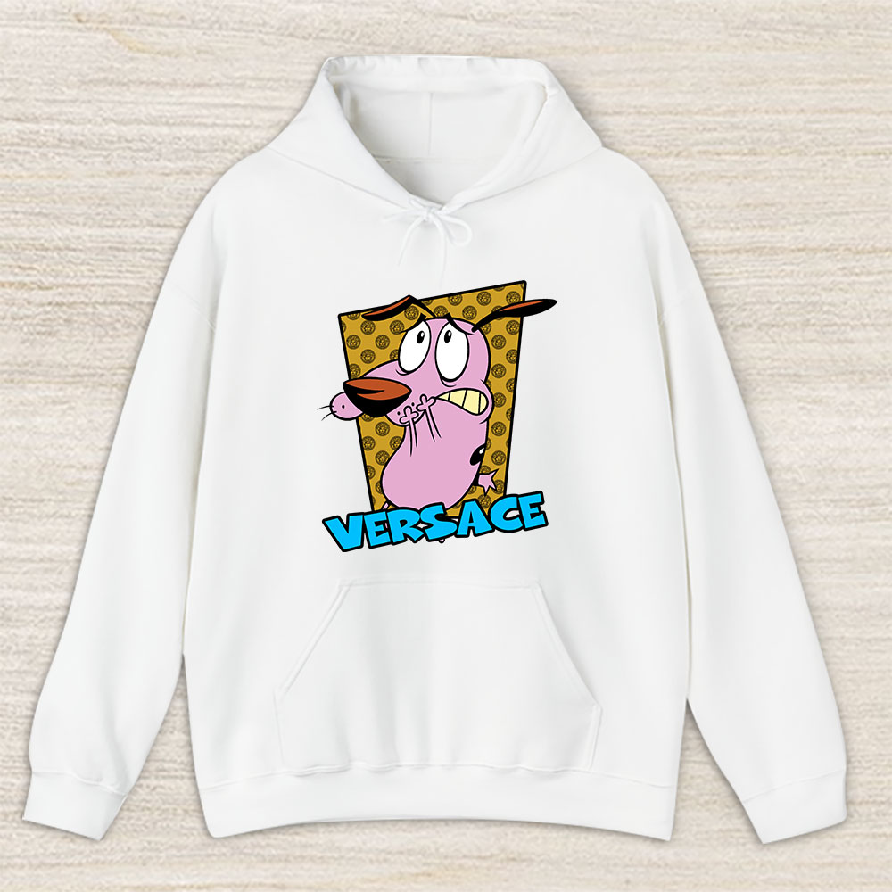 Courage The Cowardly Dog Versace Unisex Hoodie TAH7029