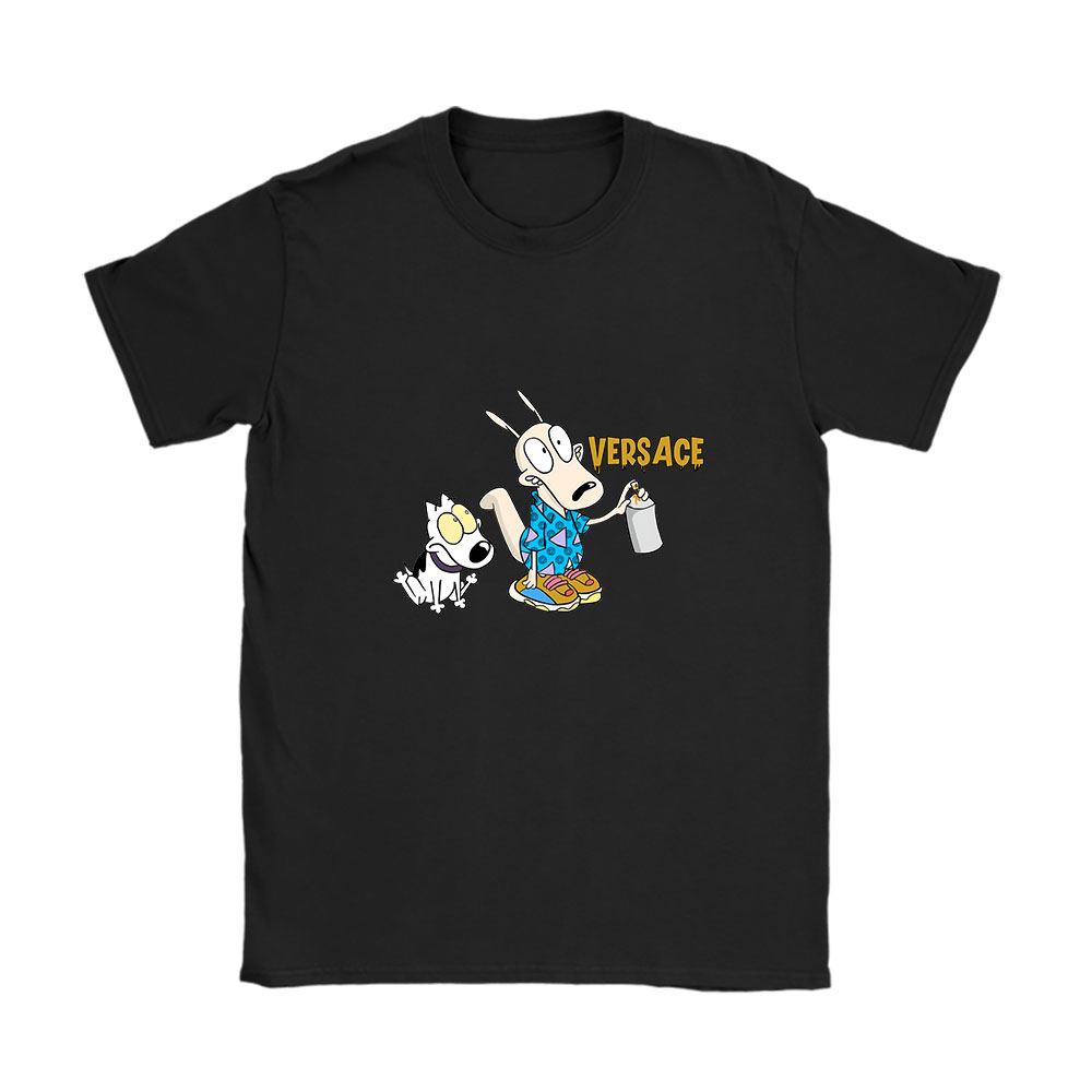 Rockos Modern Life Versace Unisex T-Shirt Cotton Tee BN7095