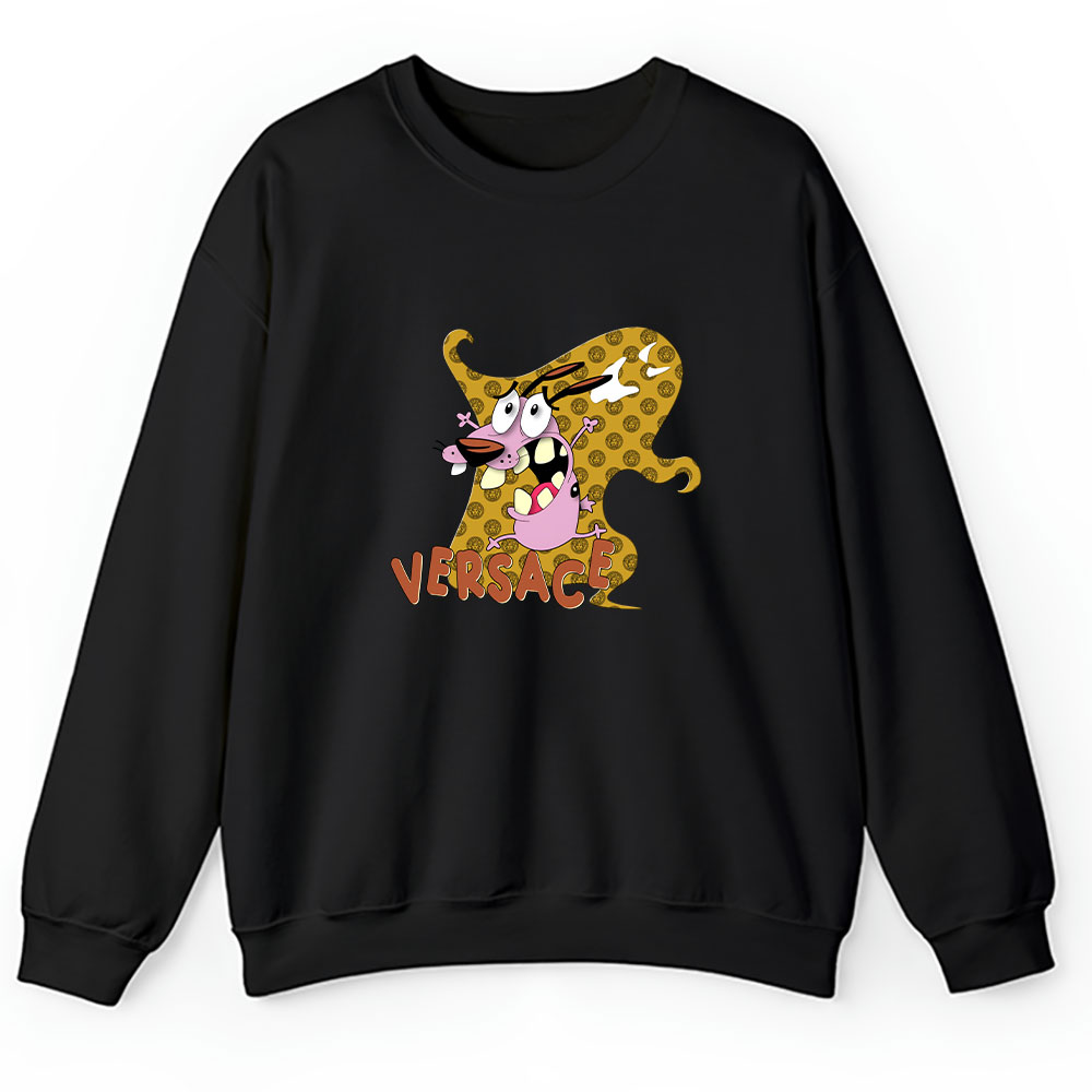 Courage The Cowardly Dog Versace Unisex Sweatshirt BTN7028