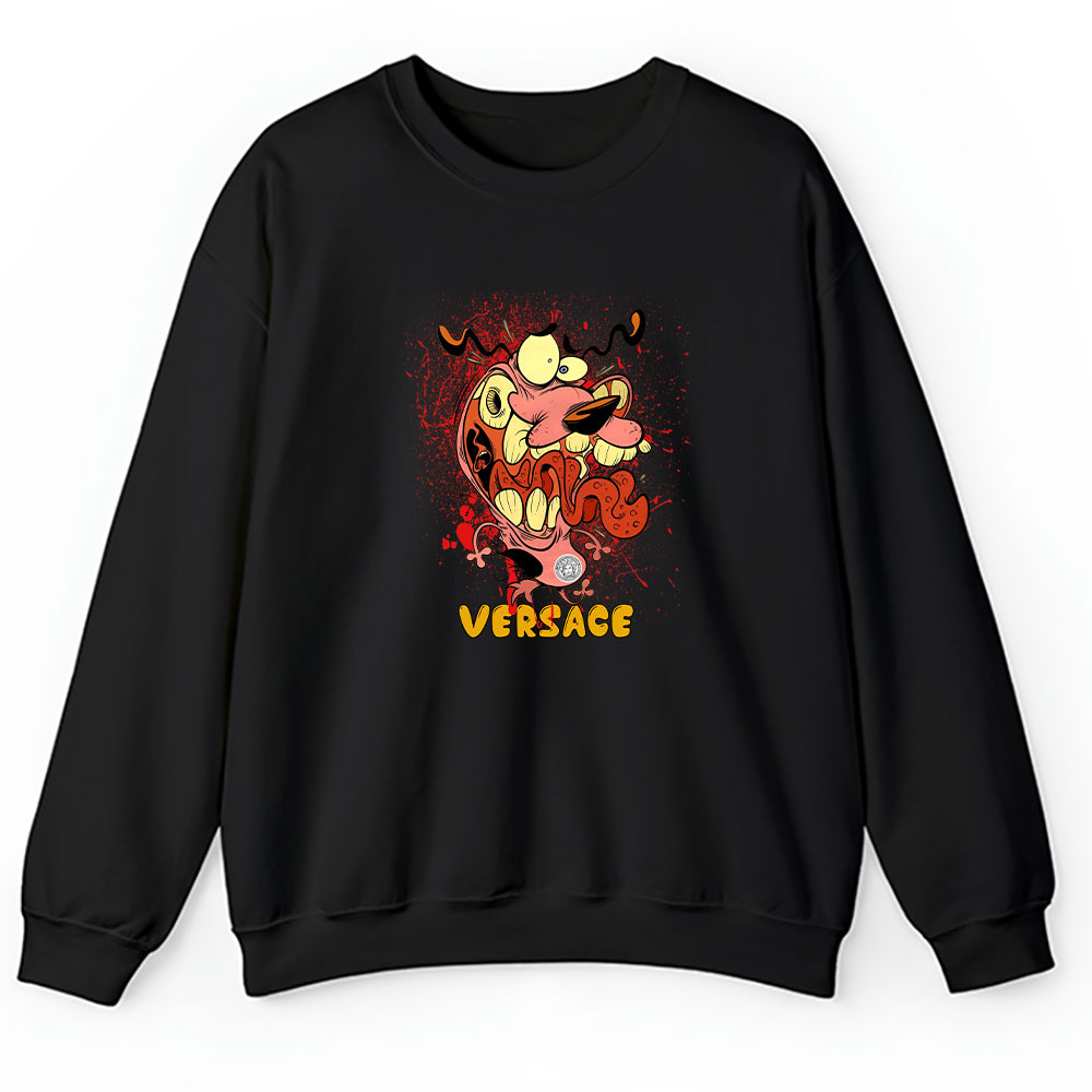 Courage The Cowardly Dog Versace Unisex Sweatshirt BTN7027