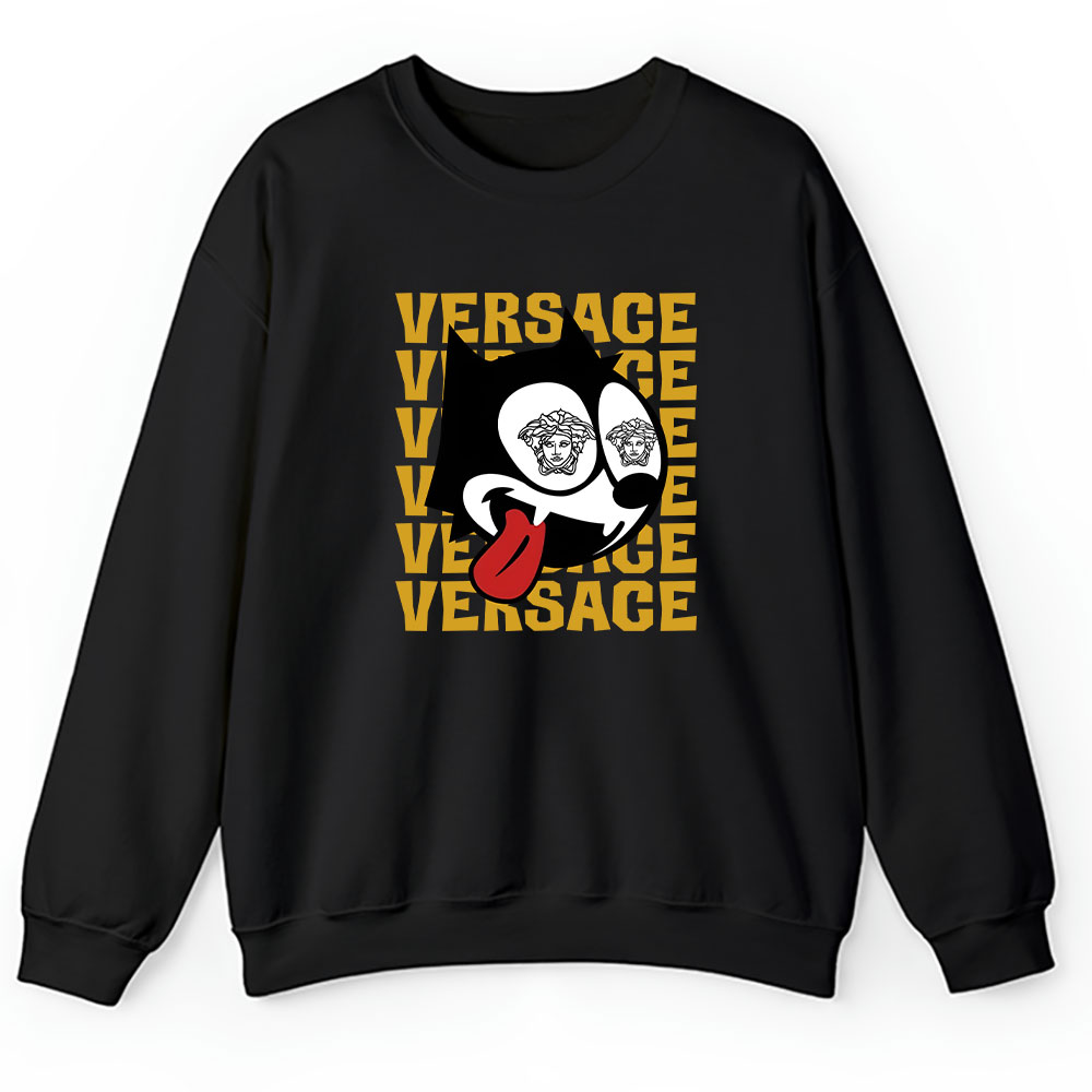 Felix The Cat Versace Unisex Sweatshirt BTN7040