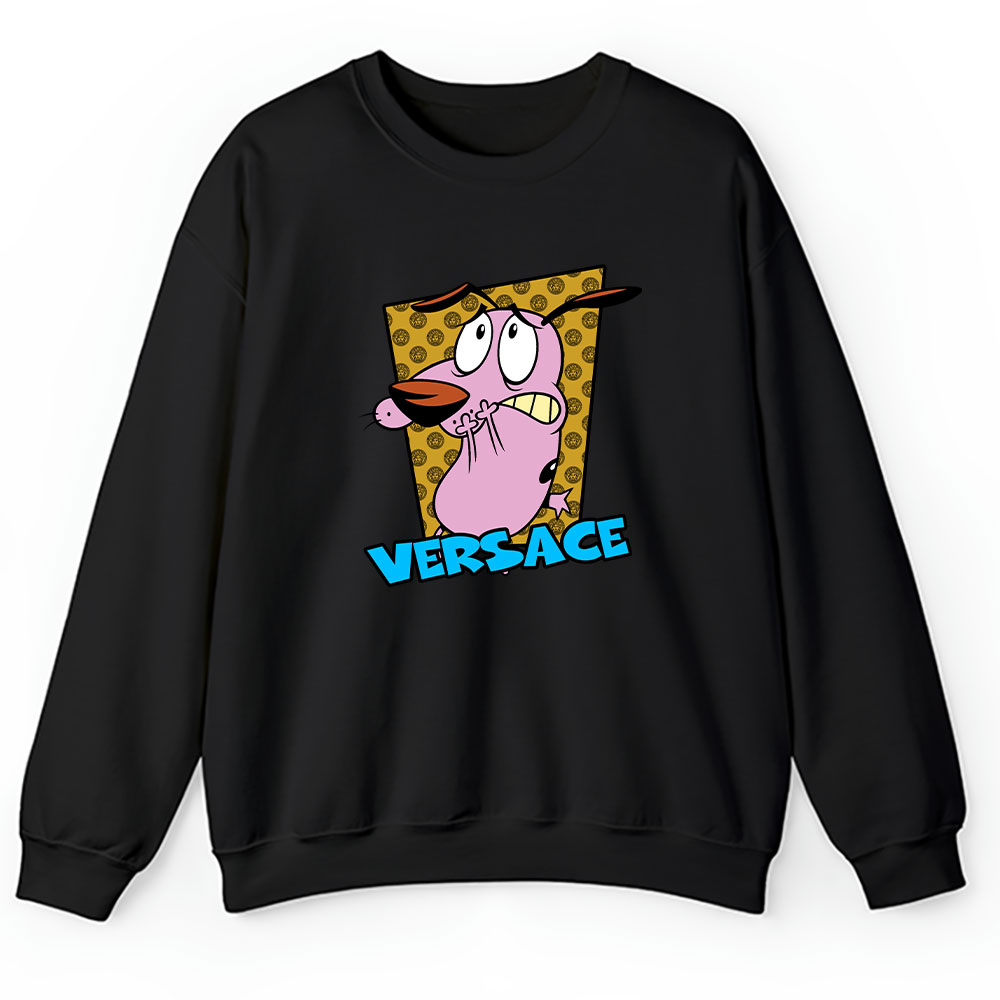Courage The Cowardly Dog Versace Unisex Sweatshirt BTN7029