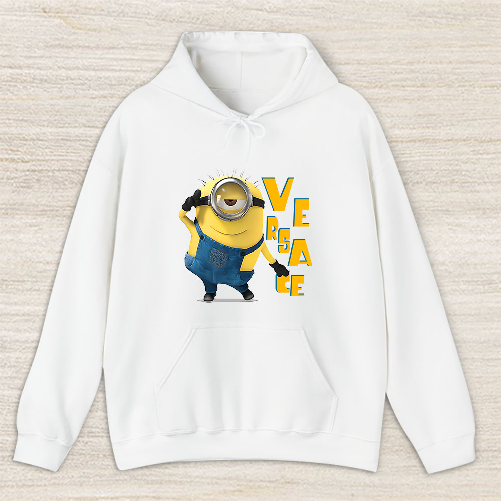 Minions Despicable Me Versace Brand Unisex Hoodie TAH6369