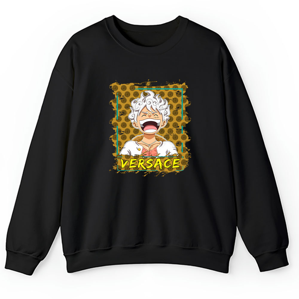 Monkey D Luffy Gear One Piece Versace Brand Unisex Sweatshirt BTN6558
