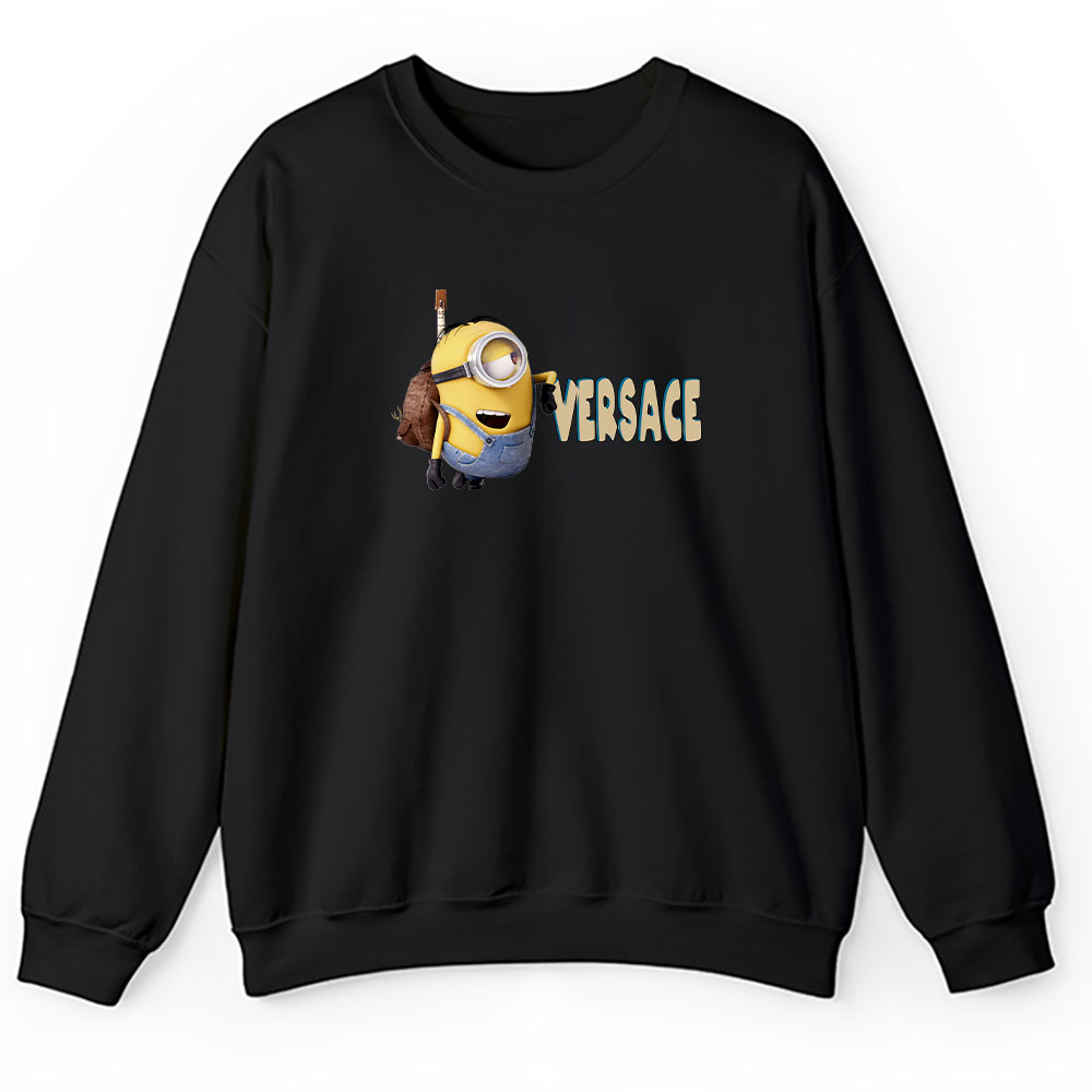 Minions Despicable Me Versace Brand Unisex Sweatshirt BTN6373