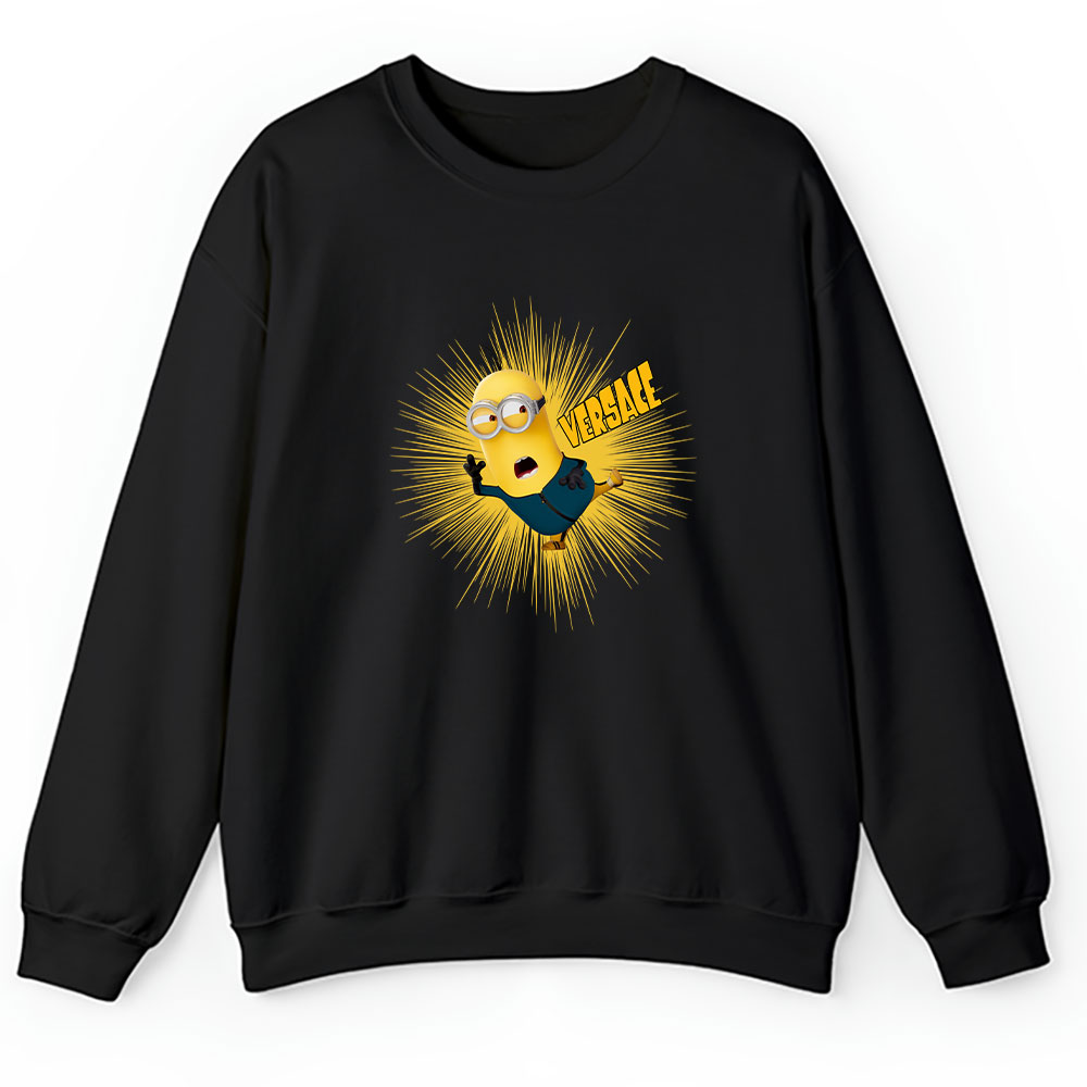 Minions Despicable Me Versace Brand Unisex Sweatshirt BTN6372