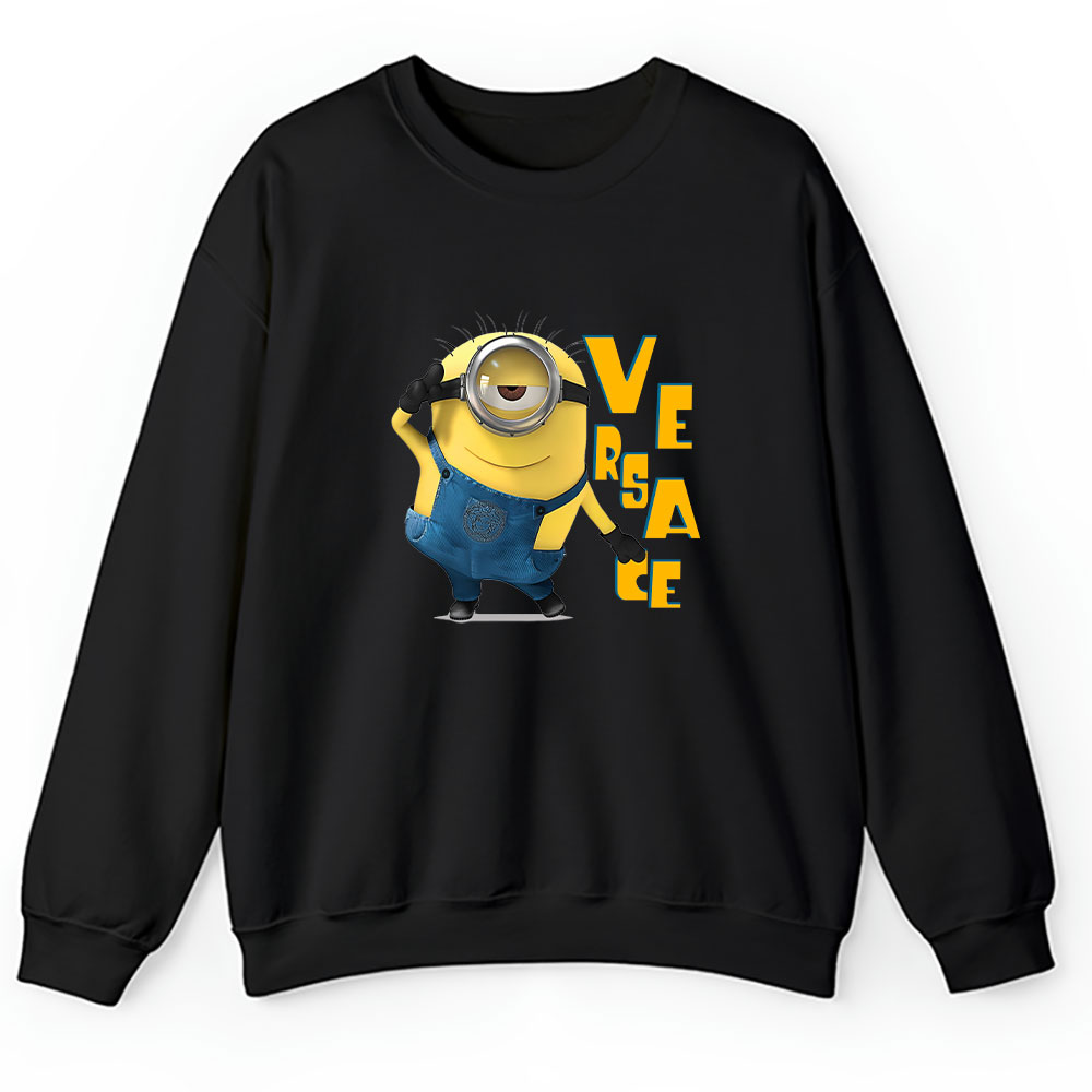 Minions Despicable Me Versace Brand Unisex Sweatshirt BTN6369