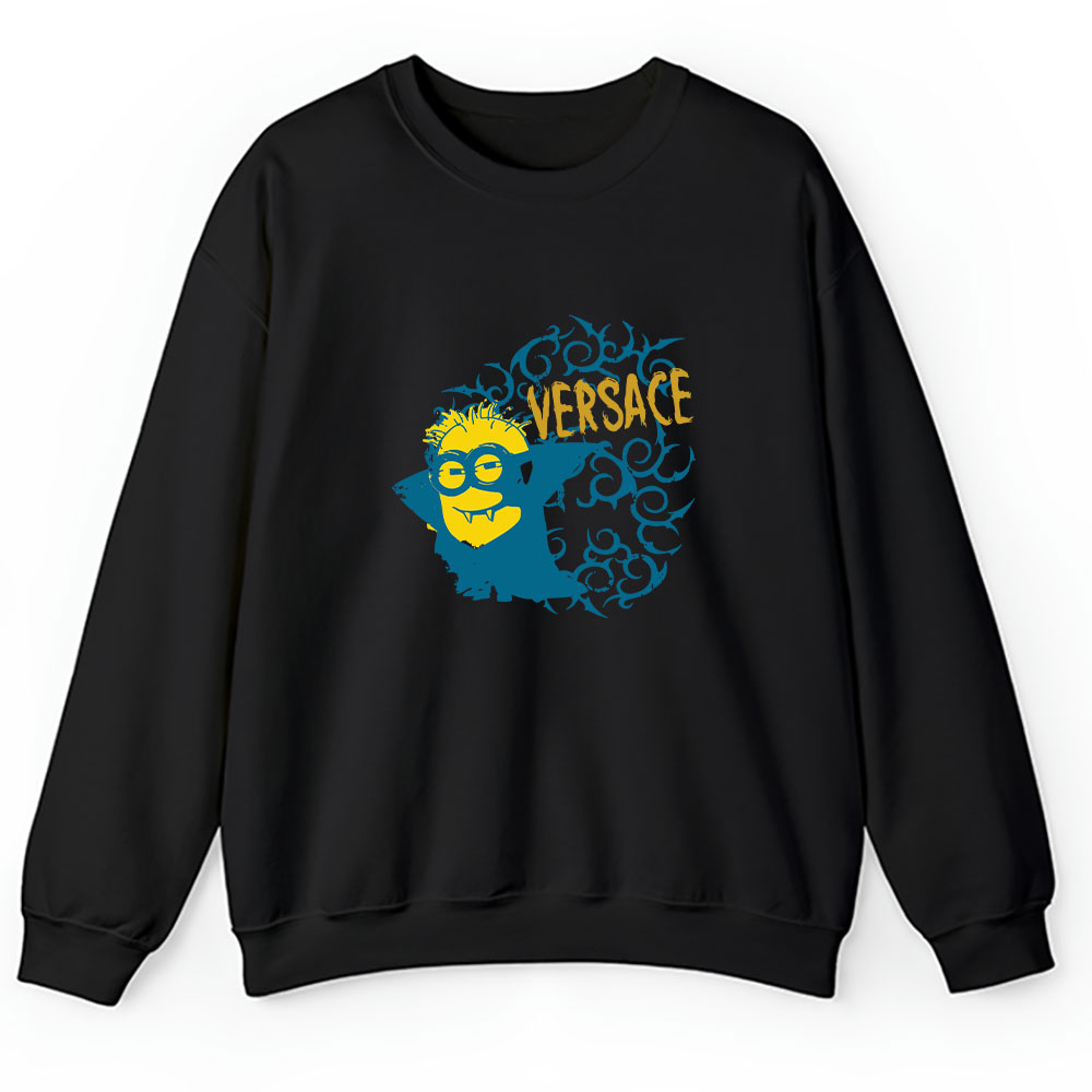 Minions Despicable Me Versace Brand Unisex Sweatshirt BTN6371