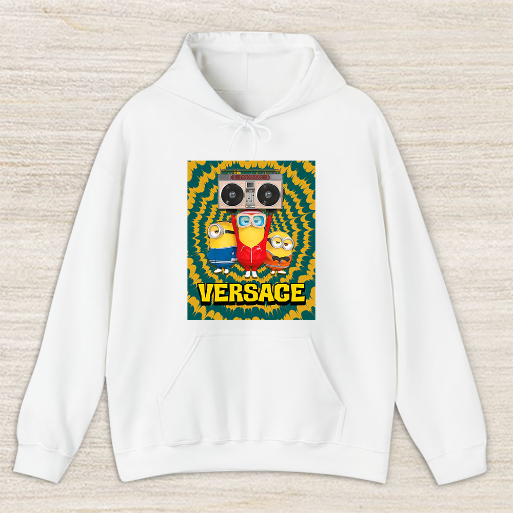 Minions Despicable Me Tie Dye Versace Unisex Hoodie TAH5532