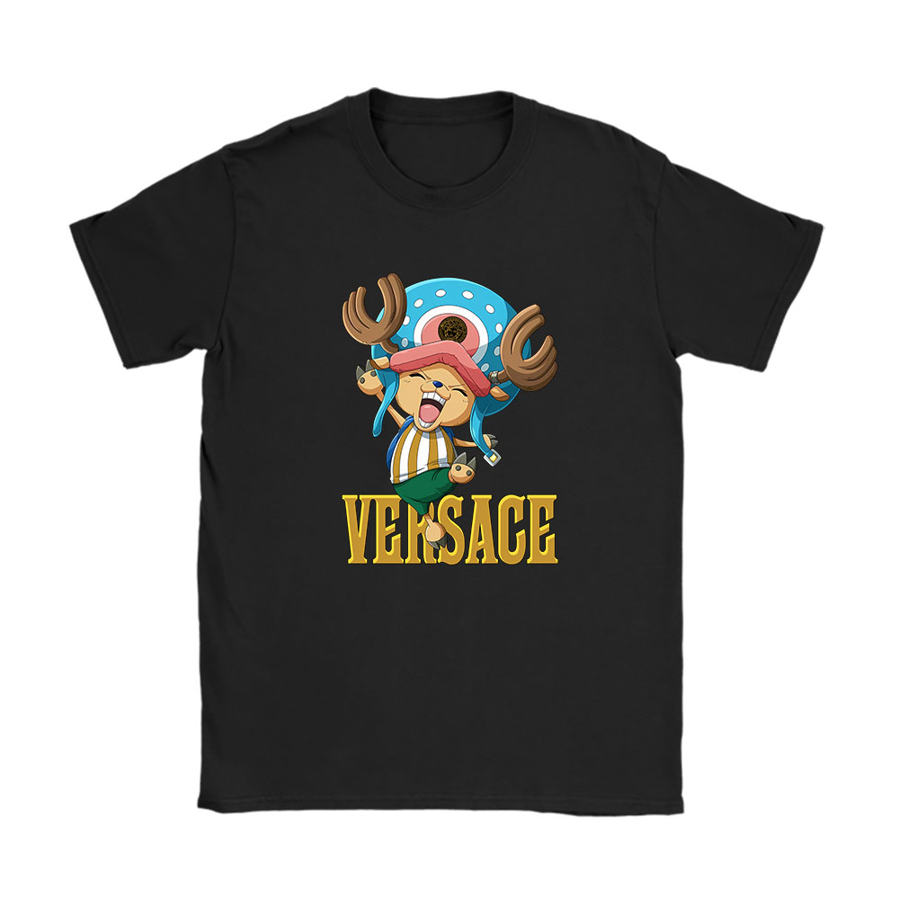 Chopperman Tony Tony Chopper One Piece Versace Brand Unisex T-Shirt Cotton Tee BN6282