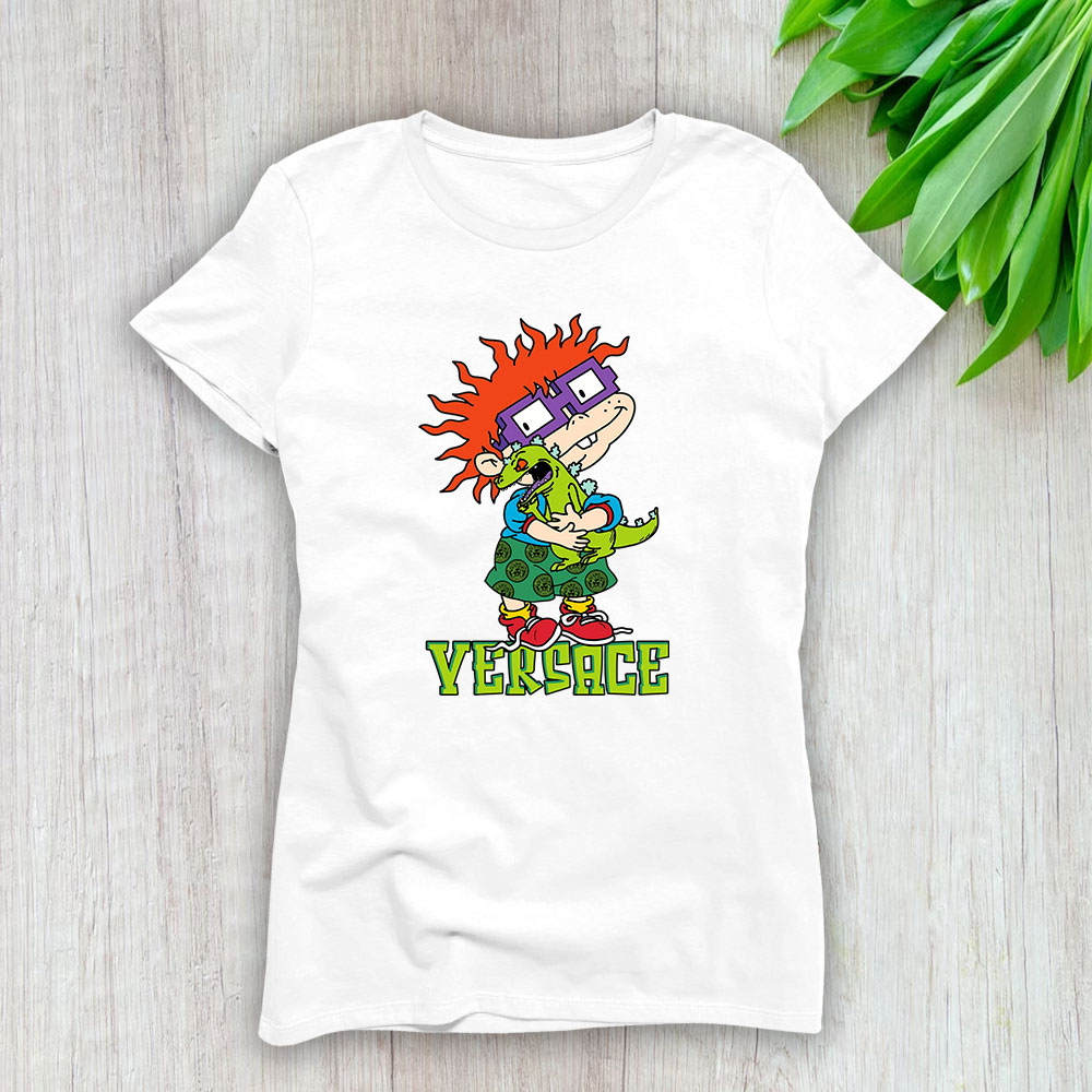Chuckie Finster Versace Brand Lady Shirt Women Tee TLT5338
