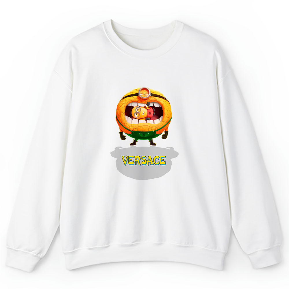 Minions Despicable Me 4 Versace Brand Unisex Sweatshirt BTN5523