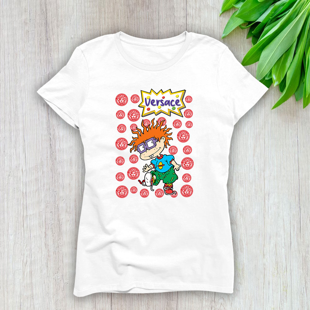 Chuckie Finster Versace Brand Lady Shirt Women Tee TLT5340