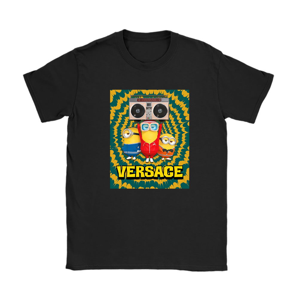 Minions Despicable Me Tie Dye Versace Unisex T-Shirt BN5532