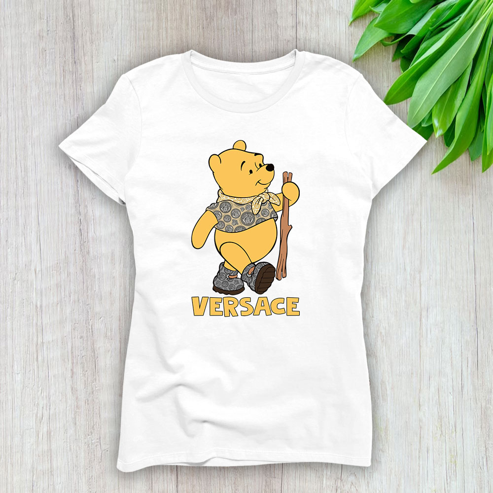Winniethepooh Versace Brand Lady T-Shirt Women TLT4205
