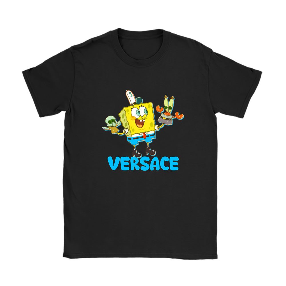 Spongebob Versace Unisex Brand T-Shirt BN4975