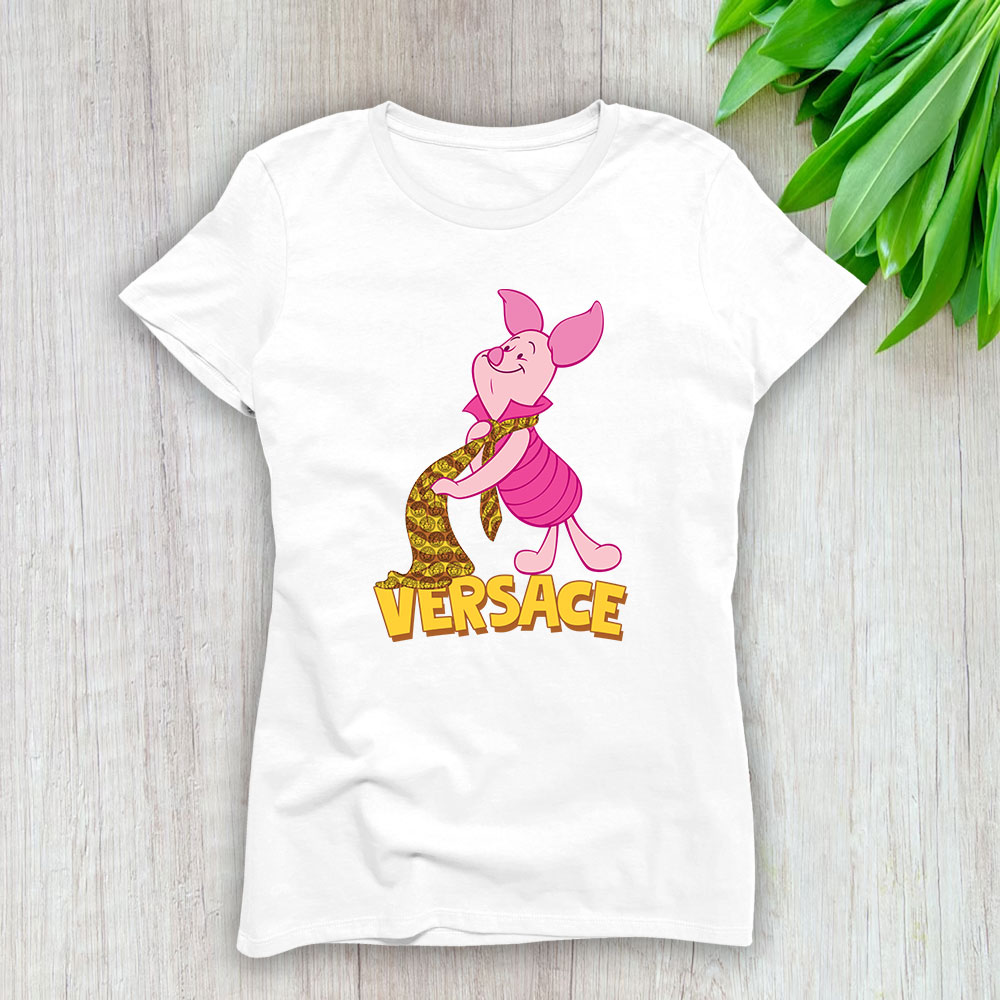 Piglet Versace Brand Lady T-Shirt Women TLT4013