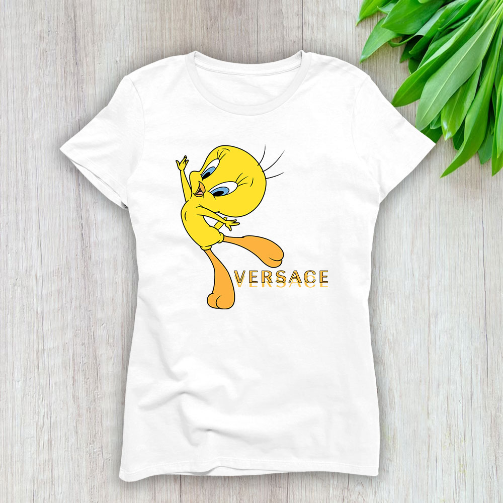 Baby Tweety Versace Brand Lady T-Shirt Women TLT3913