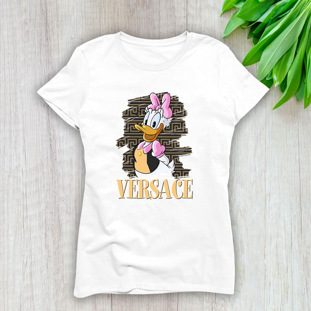 Donald Duck Versace Brand Lady T-Shirt Women TLT3955