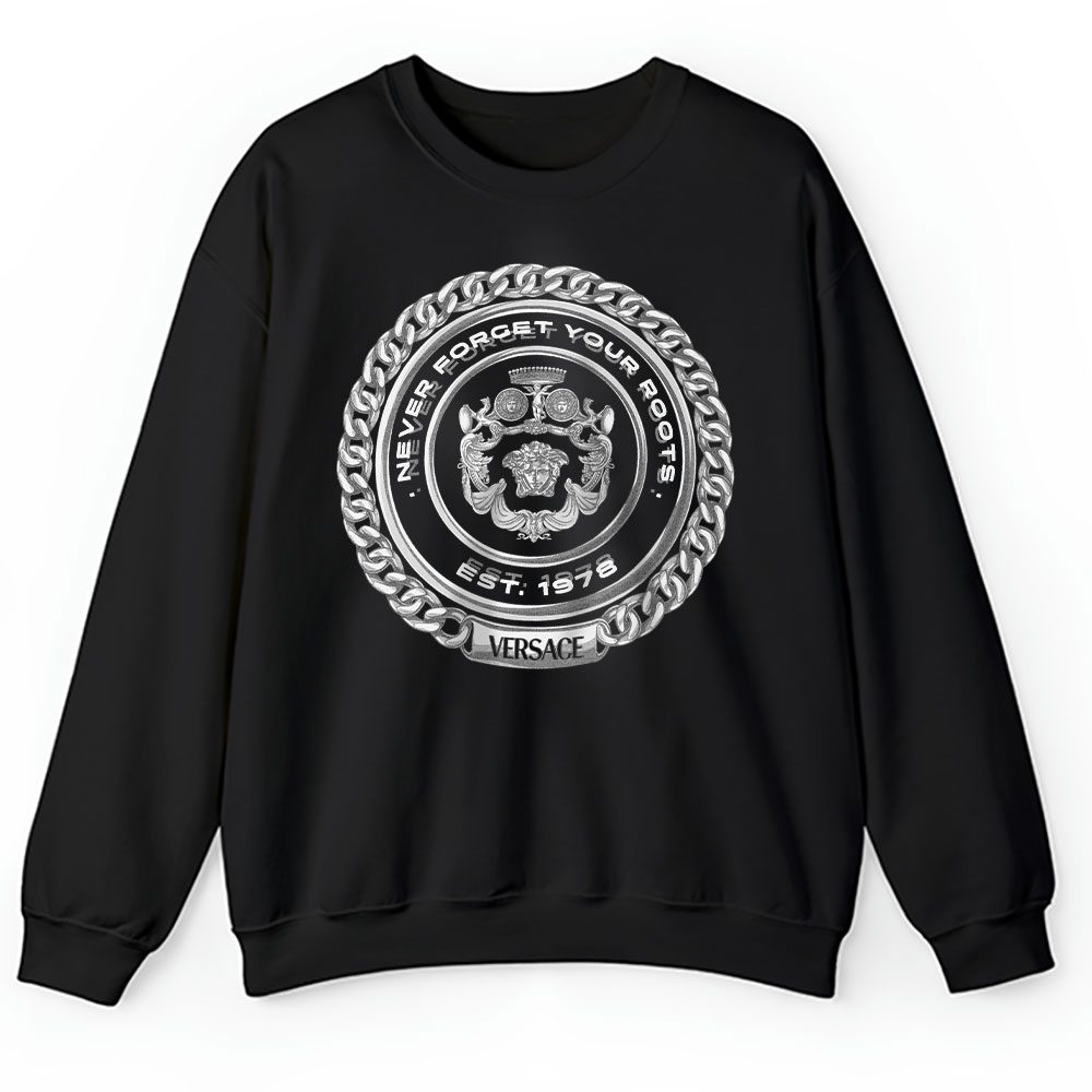 Chain Crest Versace Unisex Sweatshirt BTN23297